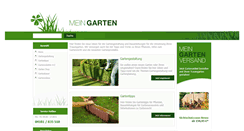 Desktop Screenshot of meinegartenwelt.com